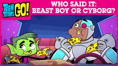 Teen Titans Go Cyborg And Beast Boy