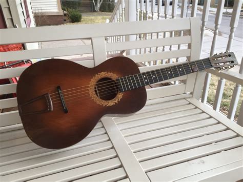 1930s Regal slot-head parlor guitar (X-braced) – The Parlor Guitar Parlor