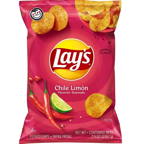 Lay's Chile Limón Flavored Potato Chips - 7.75oz in 2022 | Lays potato ...