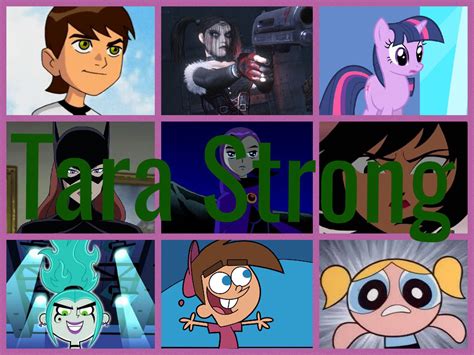 Tara Strong Characters by PhantomEvil on DeviantArt