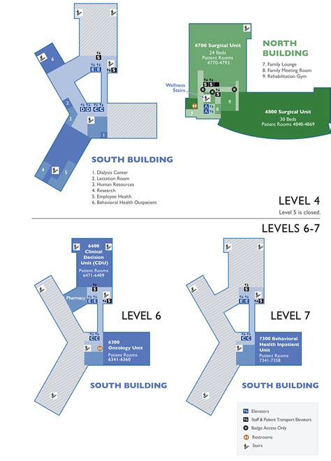 Campus Map | Suburban Hospital, Bethesda, Md