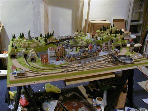 Jayson's 3' X 5' Outstanding N Scale Model Train Layout