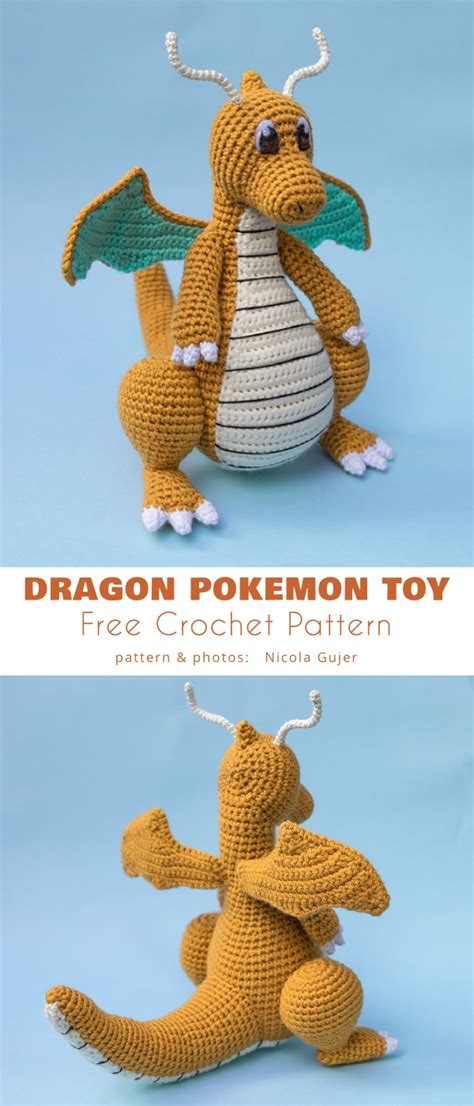 7 Free Pokemon Crochet Patterns