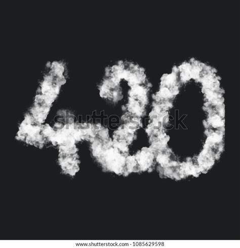 420 smoke symbol background