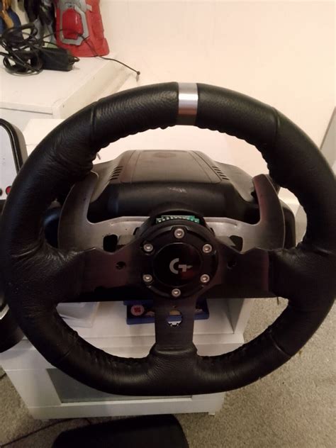 Logitech G27 Steering Wheel, Pedals And Stick. Different Logitech Wheel ...