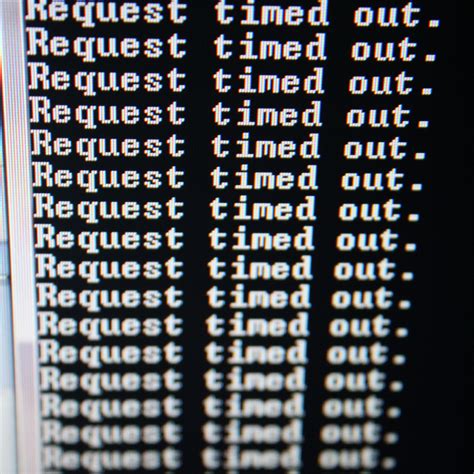 Request Timed Out Error Message – Photos Public Domain