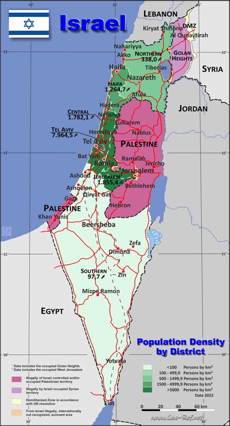 Estado De Israel Mapa Ilustración Del Ilustración De Gaza, 59% OFF