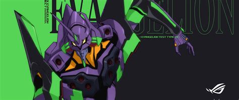 2560x1080 Resolution 4K ROG x EVANGELION 2560x1080 Resolution Wallpaper ...