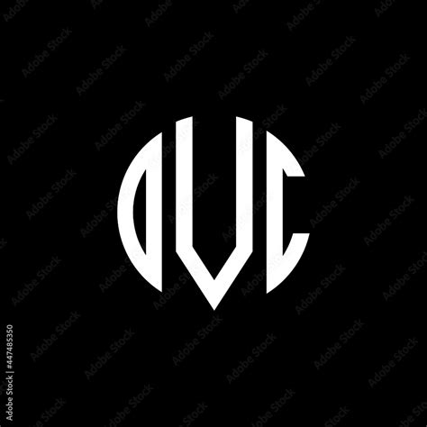 DVC letter logo design. DVC letter in circle shape. DVC Creative three ...