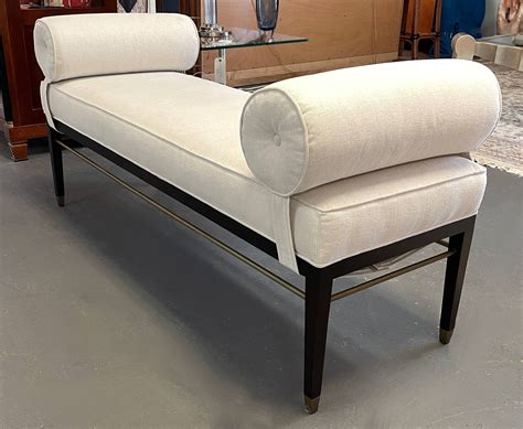 Encore Furniture Gallery-Bolster Arm Bench Attributed to Vanguard