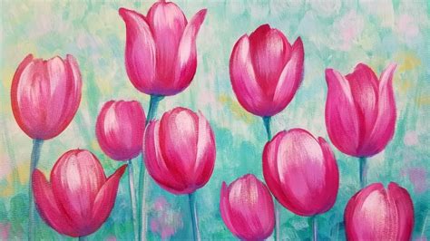 Tulips Painting