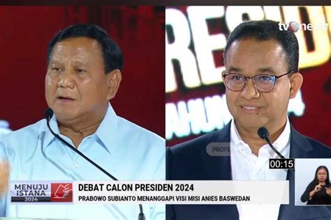 Calon Presiden Anies Baswedan dan Prabowo Subianto Tidak Bersalaman ...