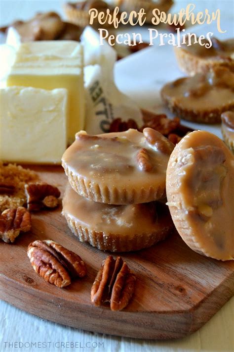 Perfect Southern Pecan Pralines | The Domestic Rebel