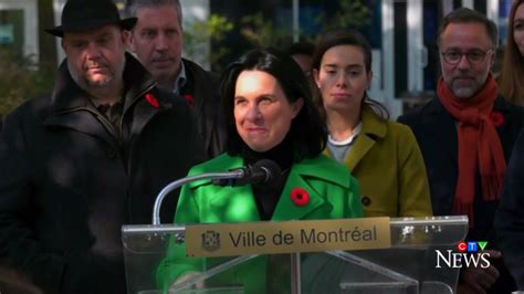 Valerie Plante outlines priorities one day after reelection as Montreal ...