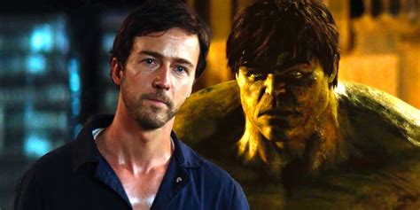 The Incredible Hulk Stuntman Criticizes Edward Norton Being "Not Very ...