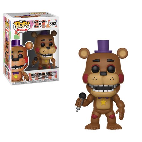 Funko Pop! Games: Five Nights at Freddy's 6 Pizza Sim - Rockstar Freddy ...