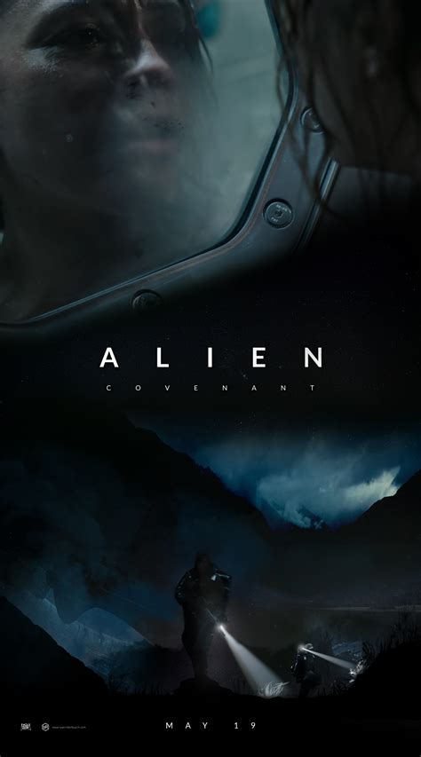 Alien: Covenant Poster – Poster Spy | Alien covenant movie, Alien movie ...