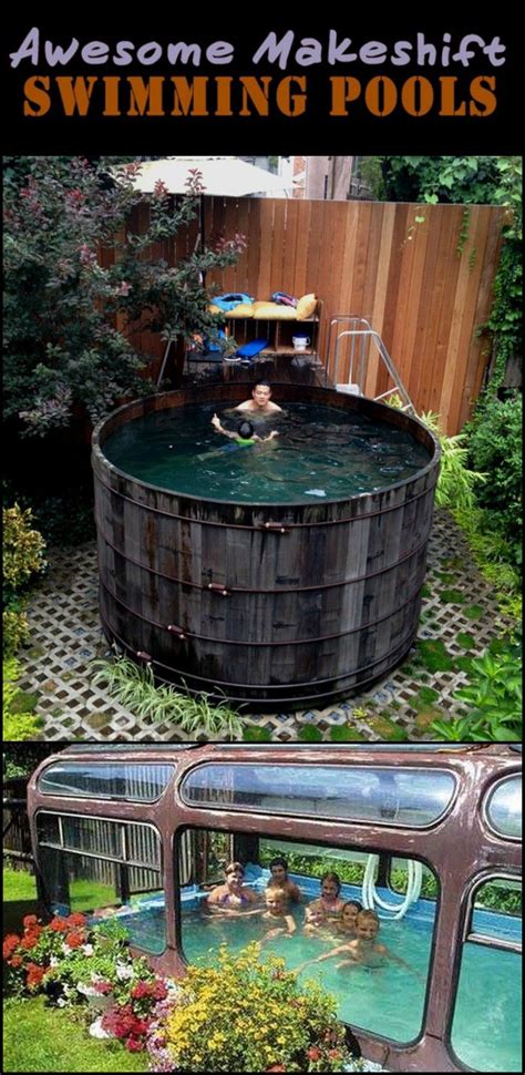 Cool Makeshift Swimming Pool: 5 Practical Tips | Diy swimming pool ...