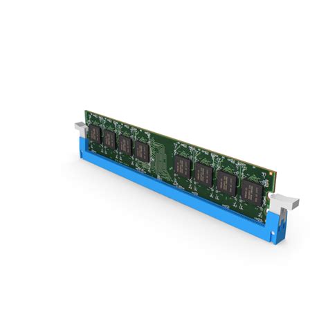 DDR3 DIMM with DIMM Slot PNG Images & PSDs for Download | PixelSquid ...