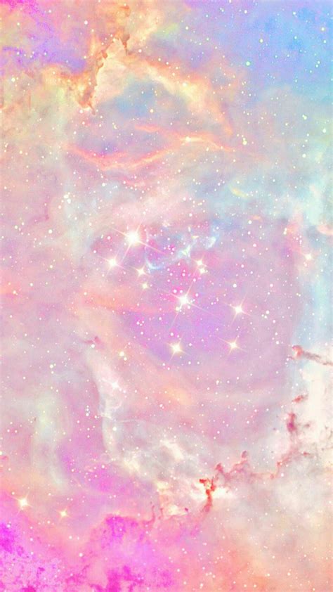 Pastel iridescent Galaxy nebula stars heavens | Galaxy wallpaper iphone ...