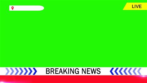 Breaking News Background Green Screen | Breaking News Green Screen ...