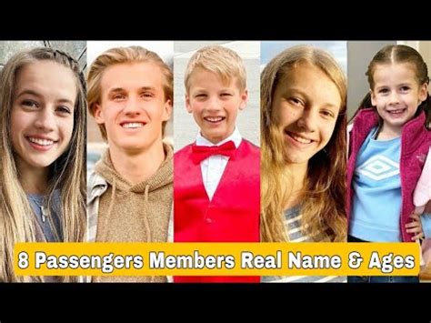 8 Passengers Members Real Name And Ages - YouTube