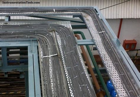 Instrumentation Cable trays Installation in vertical orientation ...