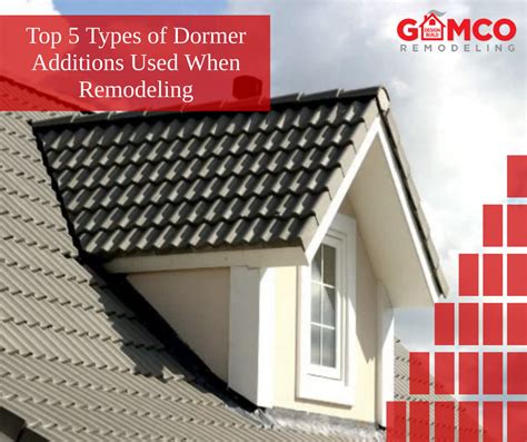 Top 5 Types of Dormer Additions Used When Remodeling - GAMCO Remodeling