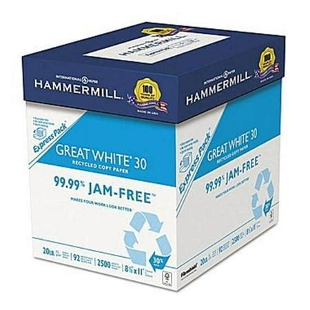 hammermill ham67780 30 recycled copy paper - Walmart.com