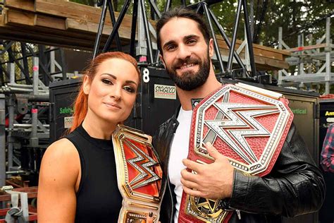 WWE Superstars Seth Rollins and Becky Lynch Are Married