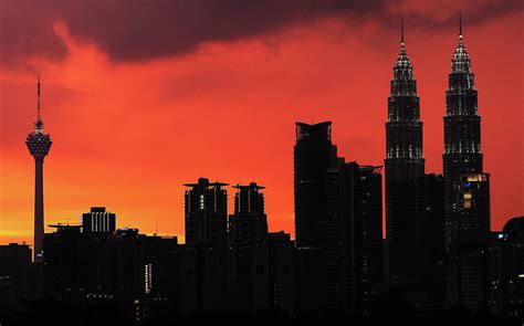 Kl Skyline At Dusk Photograph by Ahmad Junaidi Kuala Lumpur Malaysia ...