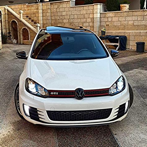 White Volkswagen GOLF MK6 GTI - Automotive Car Center