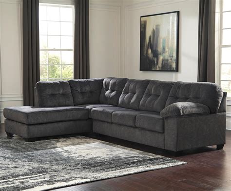 Signature Design by Ashley Accrington Sectional with Left Chaise ...