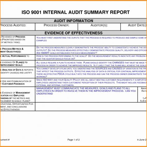 Download Iso 9001 Internal Audit Checklist Xls - vilorama