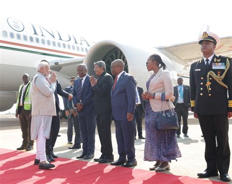 Brics Summit 2023: PM Modi receives a warm welcome in Johannesburg ...