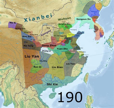 3 Kingdoms period, after the fall of Han Dynasty. : r/ChineseHistory