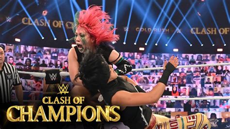 WWE Clash Of Champions: Asuka Vs. Bayley (SmackDown Women's Title Match ...