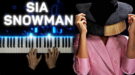 Sia - Snowman | Piano cover - YouTube