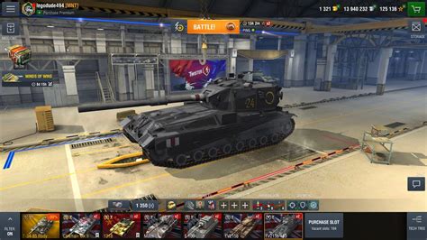 FV215b 183 garage review - World of Tanks Blitz - YouTube