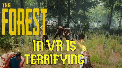 The Forest in VR is TERRIFYING - YouTube