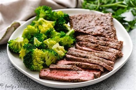 Easy Flat Iron Steak Recipe | Berly's Kitchen