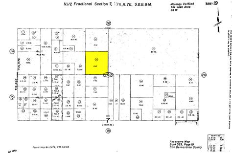 San Bernardino County Assessor Parcel Map - Nat Laurie