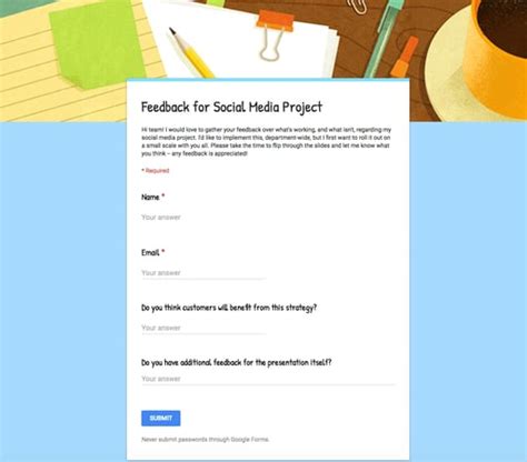 The Super-Simple Way to Create Your Own Google Forms Templates