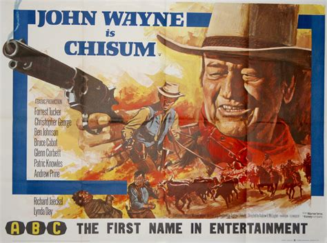 Chisum Movie Poster - Vintage Movie Posters