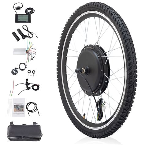 Ktaxon 36V 1000W Electric Bicycle Motor Kit, 24" Front Wheel E-Bike ...