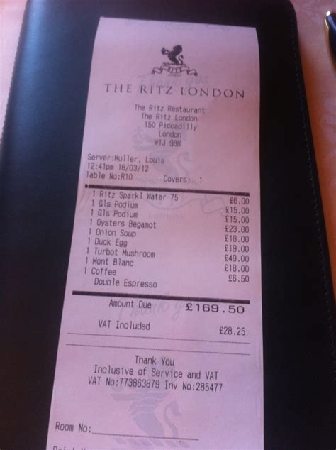 The Ritz, Piccadily, London | Lunch | The real picky gourmet