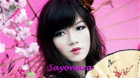 Sayonara Japanese Goodbye ( 1957 ) - Lyrics - YouTube