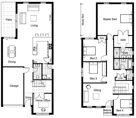 Small Two Storey House Floor Plan - Image to u