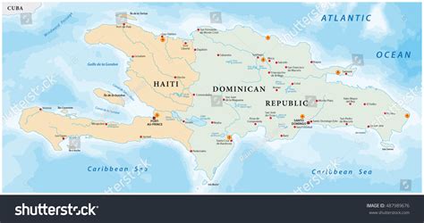 648 Hispaniola Map Images, Stock Photos & Vectors | Shutterstock