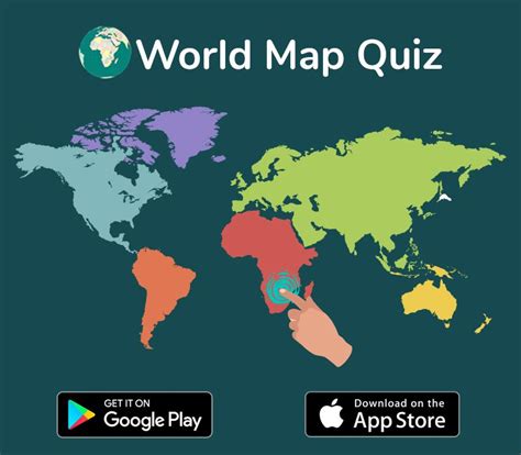 New World Map Quiz App Ideas – World Map With Major Countries